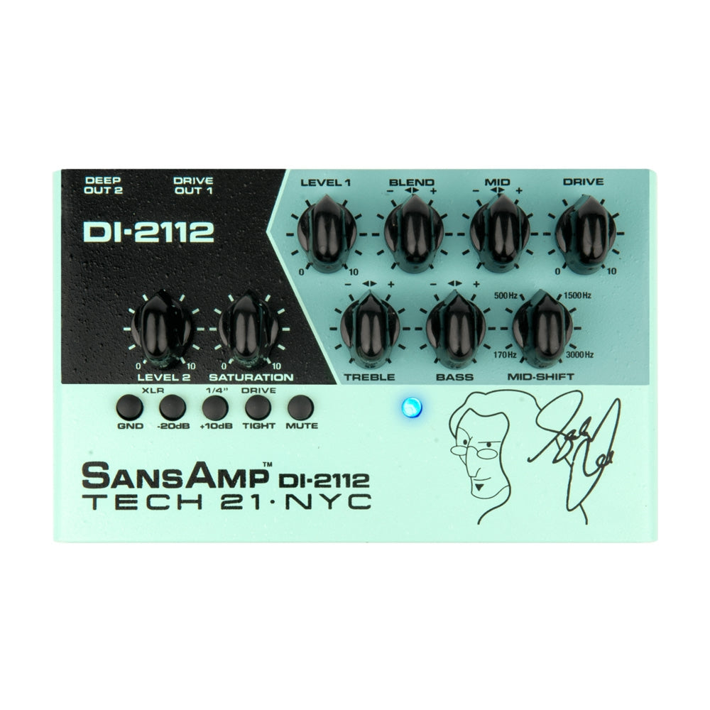 Tech 21 DI-2112 Geddy Lee Signature SansAmp Bass Preamp