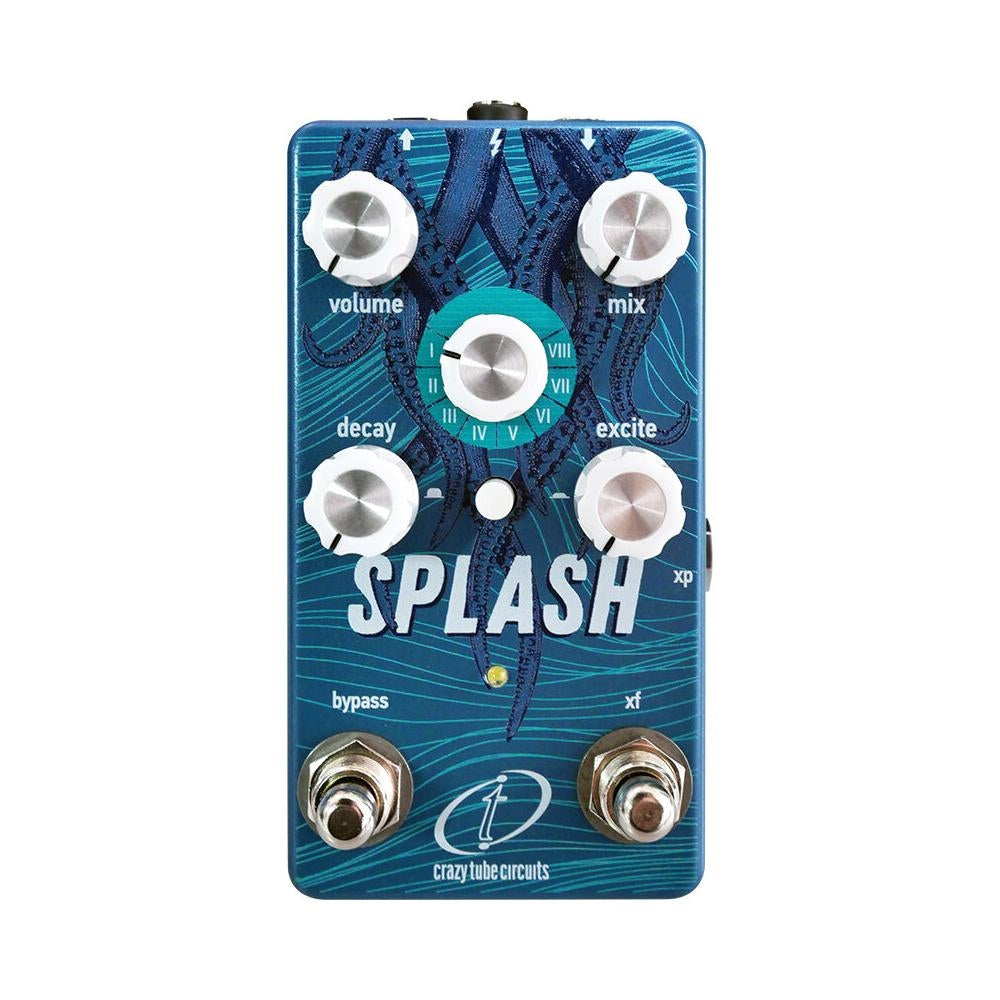 Crazy Tube Circuits Splash VIII Reverb | guitar pedals for any genre