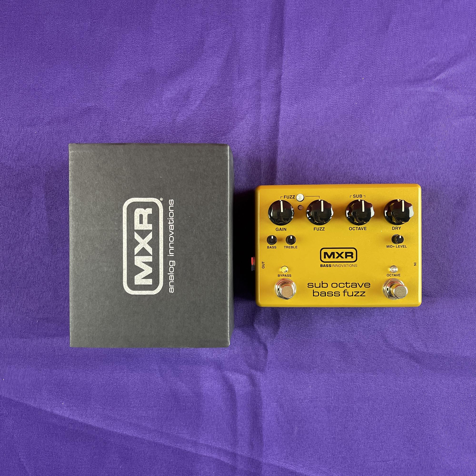 MXR m287 sub octave bass fuzz