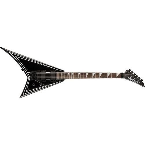 Jackson RRXMG Rhoads - Black with White Pinstripe