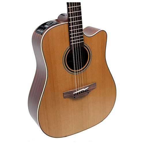 Takamine Pro Series 3 P3DC-12 Dreadnought Body 12-String Acoustic Electric Guitar with Case, Natural