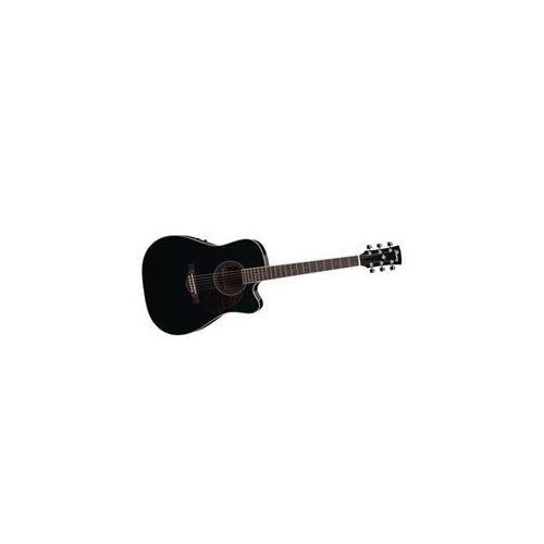 Ibanez Artwood Series Aw70ece Solid Top Dreadnought Cutaway Acoustic-Electric Guitar Black