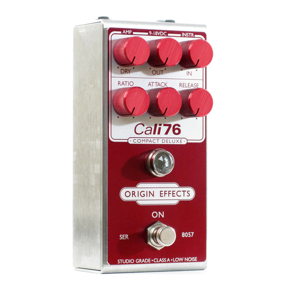 Origin Effects Cali-76 Compact Deluxe, Red (Pedal Genie Exclusive)