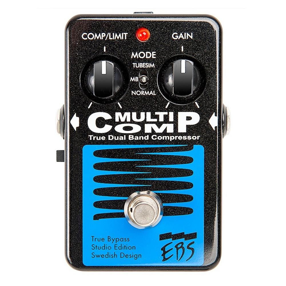 EBS Multi Comp Studio Edition True Dual Band Bass Compressor