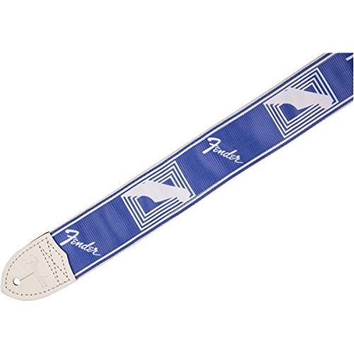 Fender 2" Monogrammed Guitar Strap, Lake Placid Blue