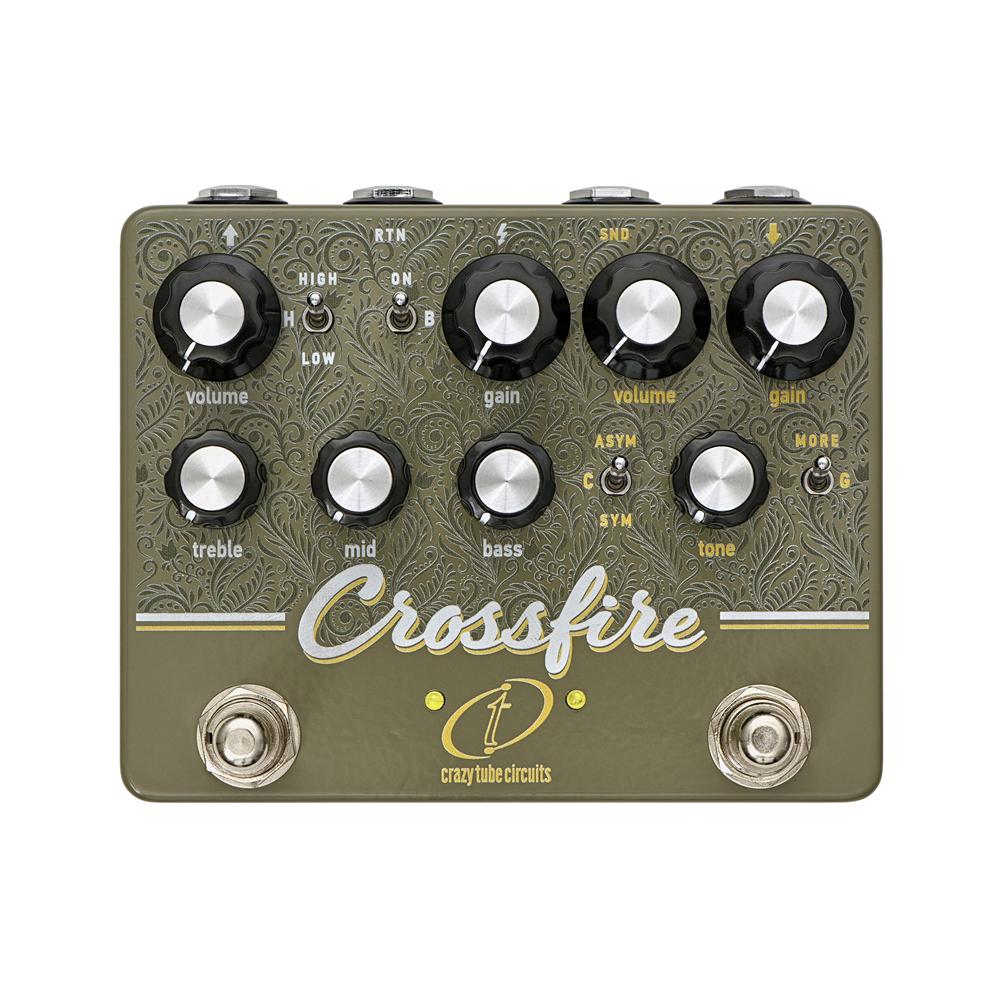 Crazy Tube Circuits Crossfire Dual Overdrive