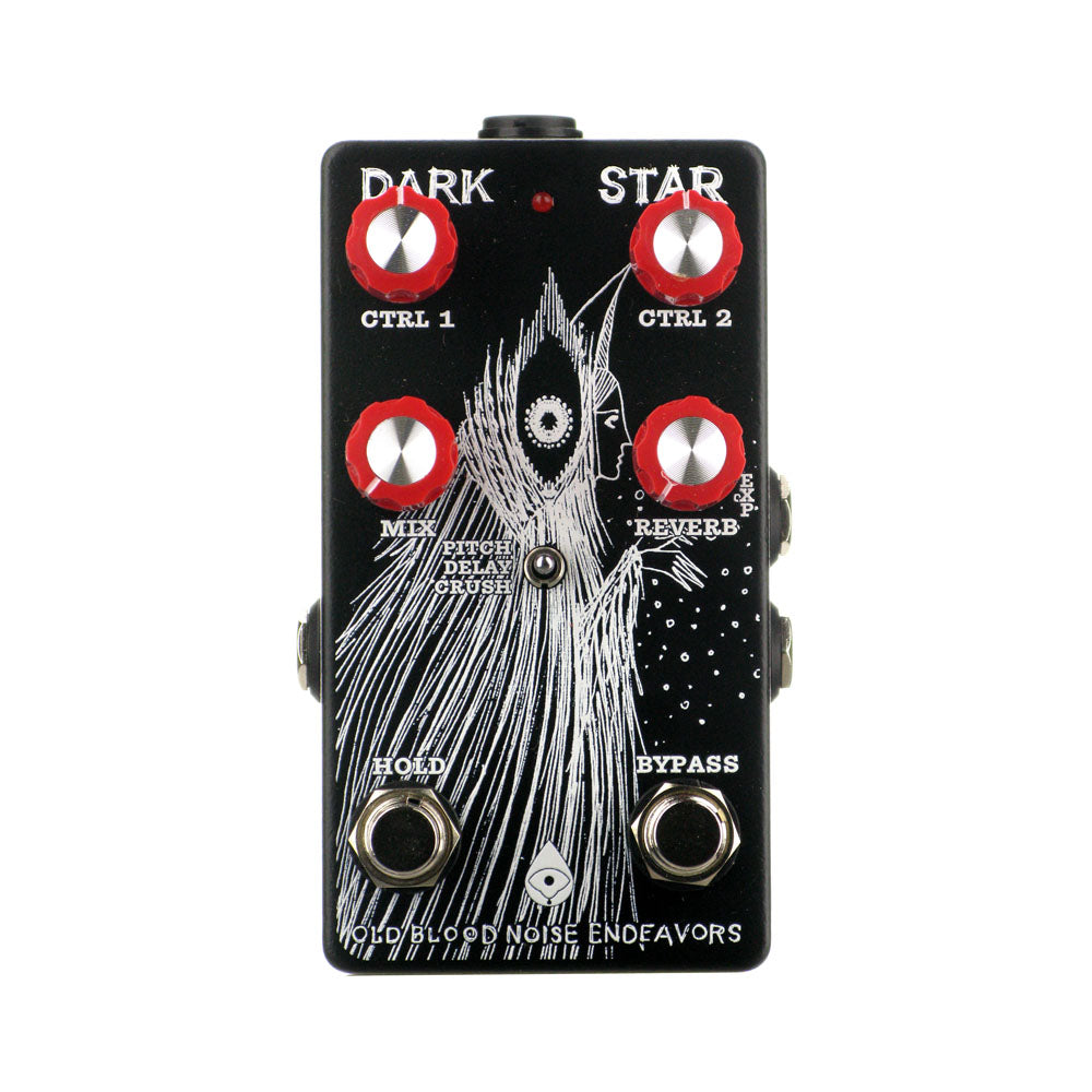 Old Blood Noise Endeavors Dark Star Reverb, Black and White (Gear Hero Exclusive)