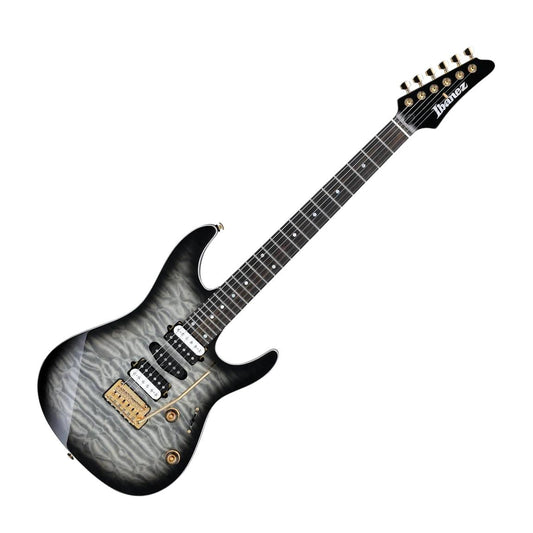 Ibanez AZ47P1QMBIB AZ Series Electric Guitar, Black Ice Burst