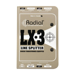 Radial LX3 Line Level Splitter