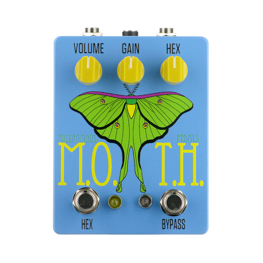 Fuzzrocious Pedals M.O.T.H. Fuzz Tremolo, Blue