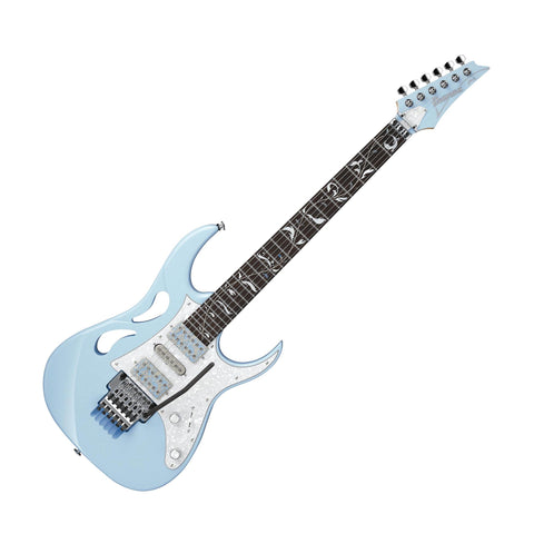 Ibanez PIA3761CBLP Steve Vai Signature PIA Series 6-String Electric Guitar w/Case, Blue Powder