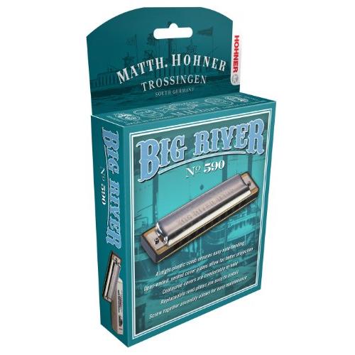 Hohner 590BX-A Big River Harmonica, Key of A