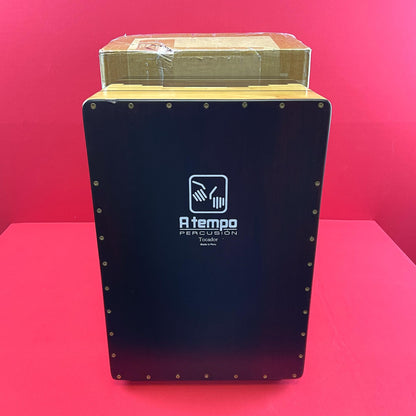 [USED] A Tempo Percussion Tocador Flamenco Cajon w/Gig Bag (See Description)