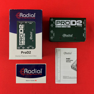 [USED] Radial ProD2 Passive 2 Channel Direct Box