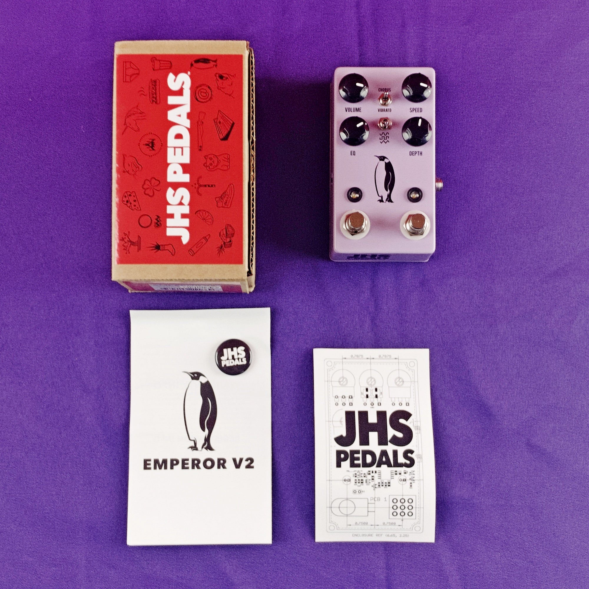 [USED] JHS Emperor V2 Chorus guitar pedals for any genre