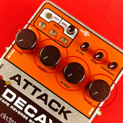 [USED] Electro-Harmonix Attack Decay Tape Reverse Simulator (See Description)