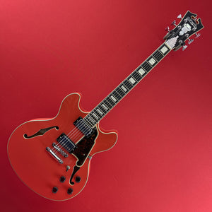 [USED] D'Angelico Premier DC Semi-Hollow-Body Electric Guitar, Fiesta Red