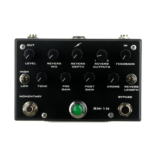 Industrialectric RM-1N Reverb Fuzz, Black