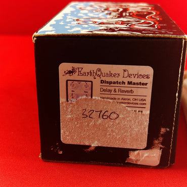 [USED] EarthQuaker Devices Dispatch Master V3 Delay and Reverb, Purple Sparkle (Gear Hero Exclusive) (See Description)
