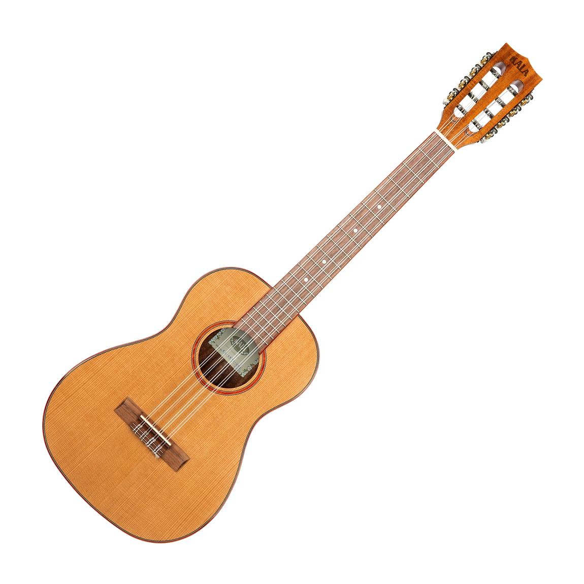 Kala KA-ABP8-CTG 8-String Baritone Ukulele, Natural Gloss