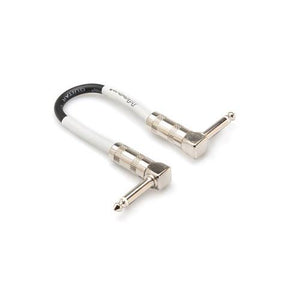 Hosa CPE-106 Guitar Patch Cable 6in, RA-RA