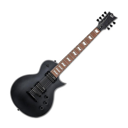 ESP LTD EC-257 7-String Electric Guitar, Black Satin