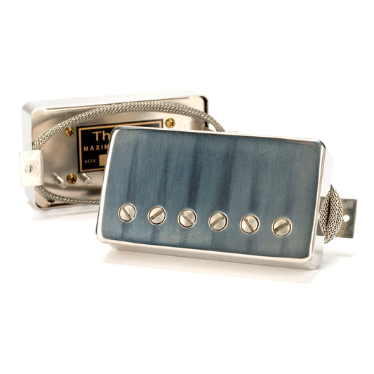 ThroBak ER-Custom PAF Humbucker Pickup Set, Aged Nickel