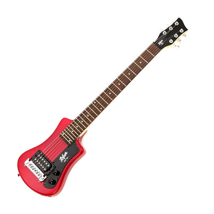 Hofner HCT-SH-R-O Shorty Electric Guitar, Red