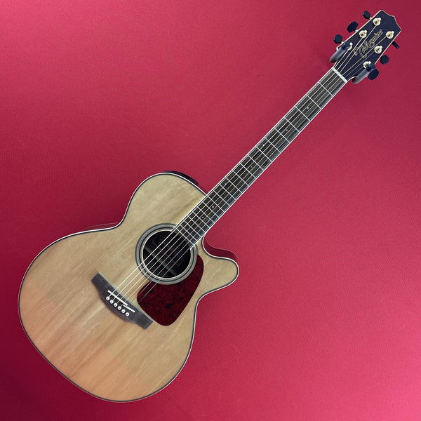 [USED] Takamine GN93CE-NAT Nex Cutaway Acoustic-Electric Guitar, Natural (See Description).