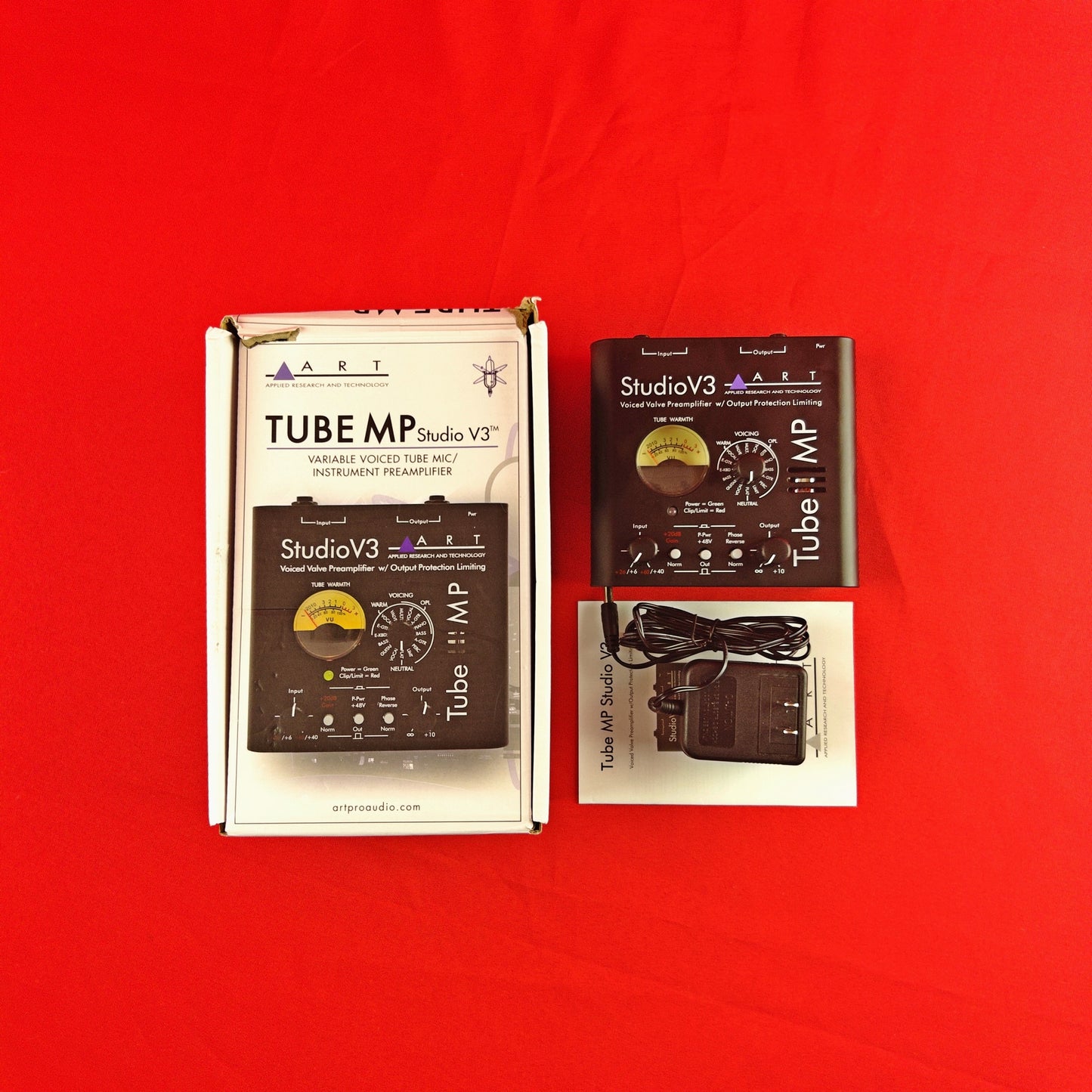 [USED] ART Tube MP Studio V3 Mic Preamp and Limiter with Presets (See Description)