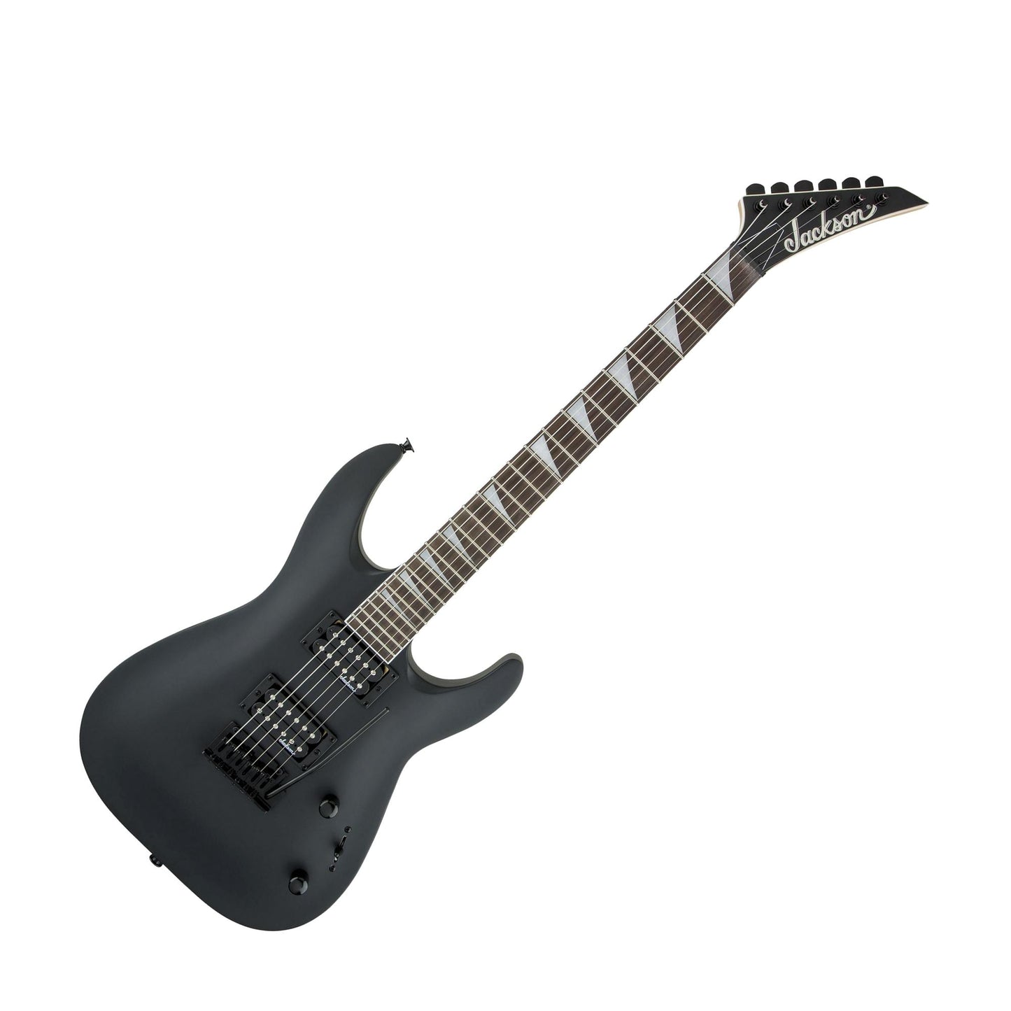 Jackson JS22 JS Series Dinky Arch Top Electric Guitar Amaranth Fingerboard, Satin Black