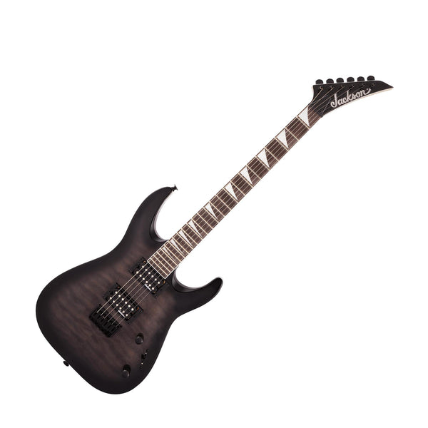 Jackson JS32Q DKA HT JS Series Dinky Arch Top Electric Guitar, Transparent Black Burst