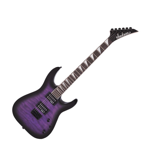 Jackson JS32Q DKA HT JS Series Dinky Arch Top Electric Guitar, Transparent Purple Burst