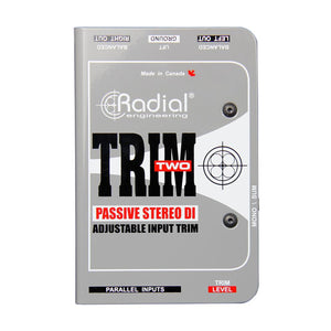 Radial Trim-Two 2-channel Passive A/V Direct Box