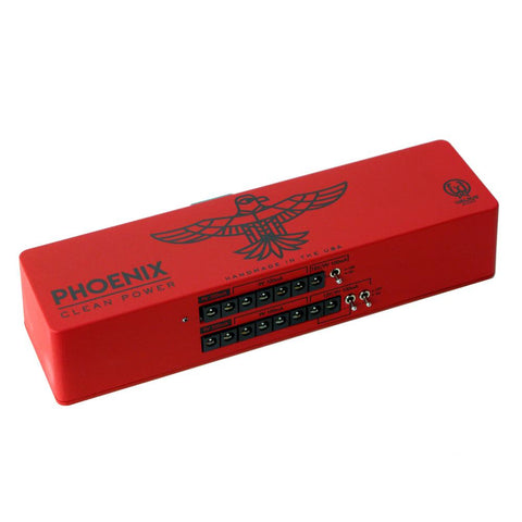 Walrus Audio Phoenix 15 Output Power Supply, Red (Gear Hero Exclusive)