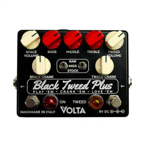 Volta Custom Electronics Black Tweed Plus Overdrive