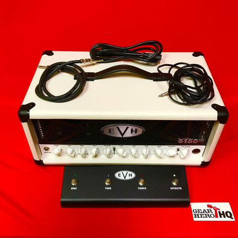 [USED] EVH 5150 III Guitar Amplifier Head in Ivory
