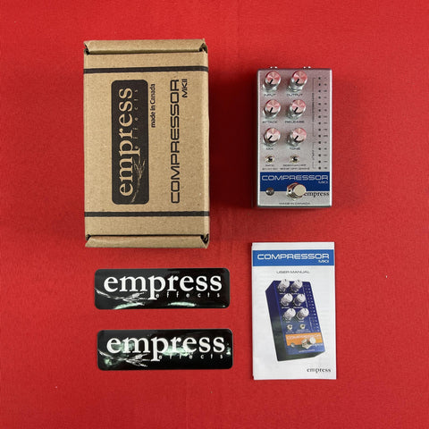 [USED] Empress Effects Compressor MkII, Silver
