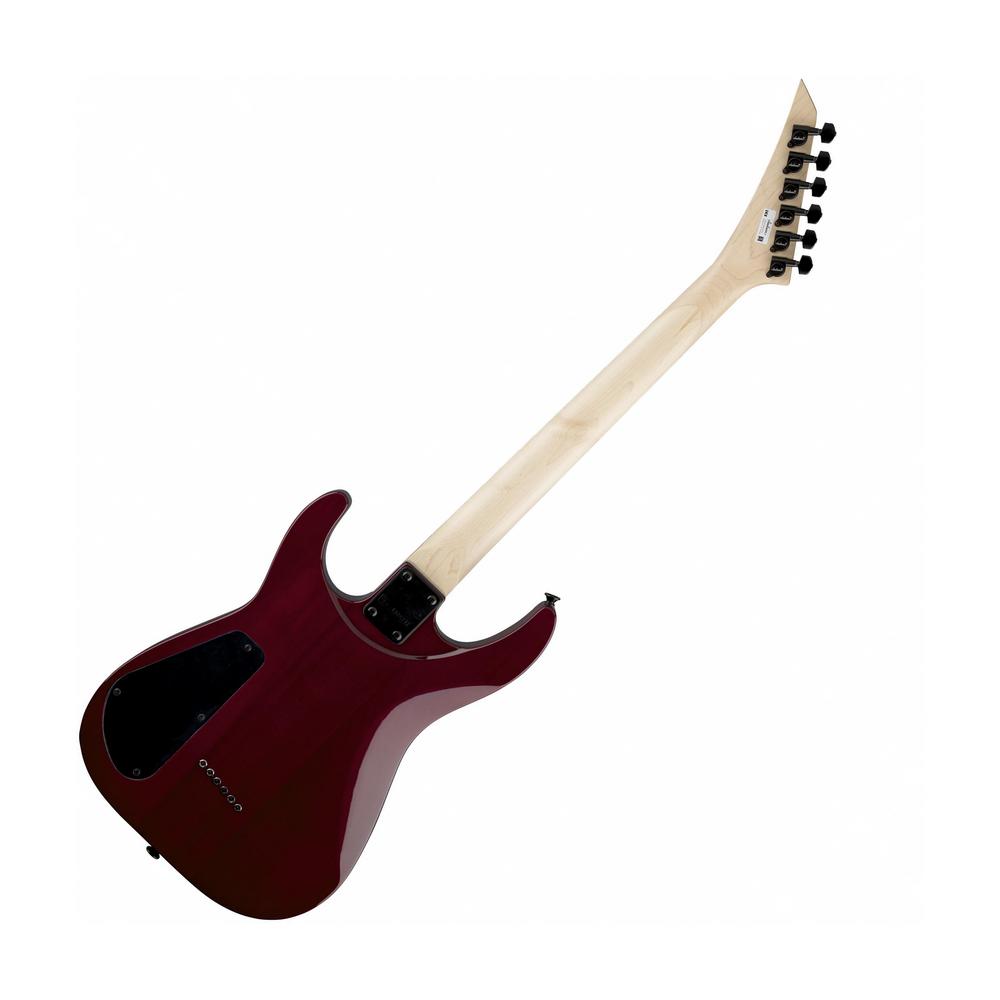 Jackson JS32TQ DKA JS Series Dinky Arch Top Electric Guitar, Trans Red