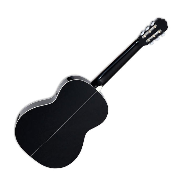 Takamine GC2 BLK Nylon String Acoustic Guitar, Gloss Black