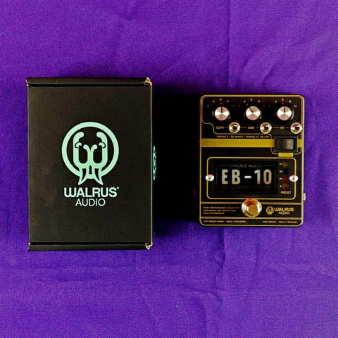 [USED] Walrus Audio EB-10 Preamp/EQ/Boost, Black