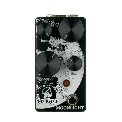 Greuter Audio Moonlight Fuzz, White on Black