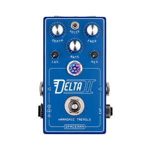 Spaceman Effects Delta II Harmonic Tremolo, Blue