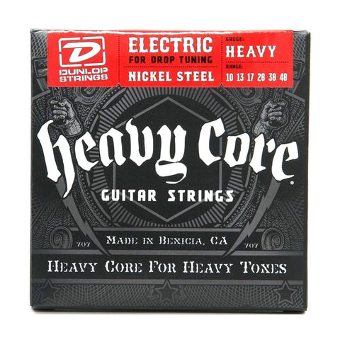 Dunlop DHCN1048 Heavy Core Electric Guitar Strings Heavy 10-48
