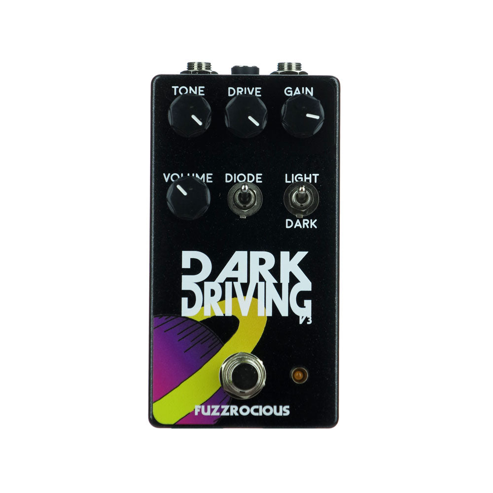 Fuzzrocious Pedals Dark Driving V3 Overdrive