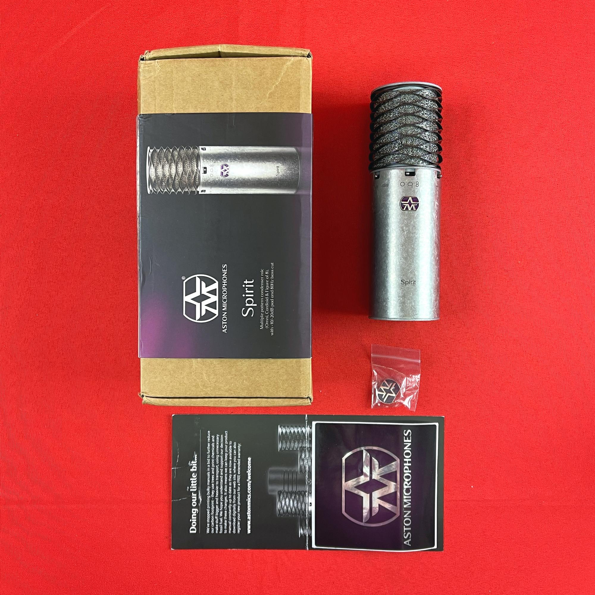 [USED] Aston Microphones Spirit Large Diaphragm Multi-Pattern Condenser Microphone