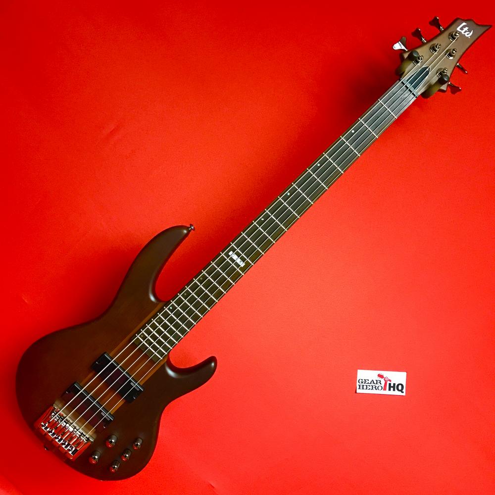 [USED] ESP LTD D5 Natural Satin 5 String Bass