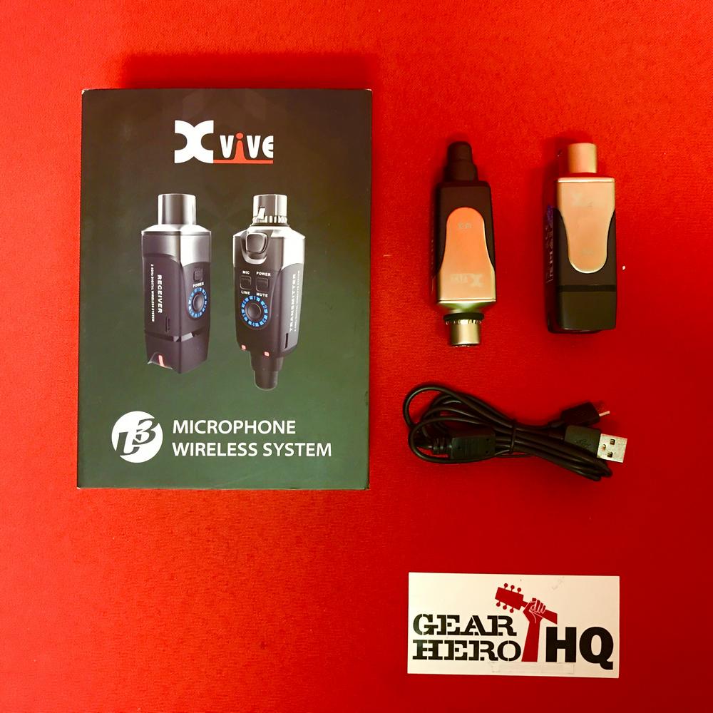 [USED] Xvive U3 2.4GHZ Wireless Microphone System, Black