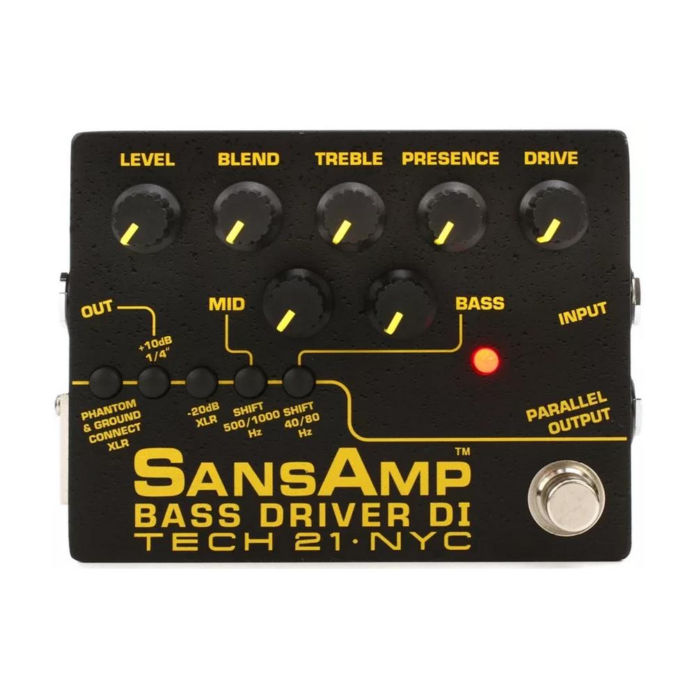 Tech 21 BSDR-V2 SansAmp Bass Driver DI V2 | Guitar Pedals For Any Genre