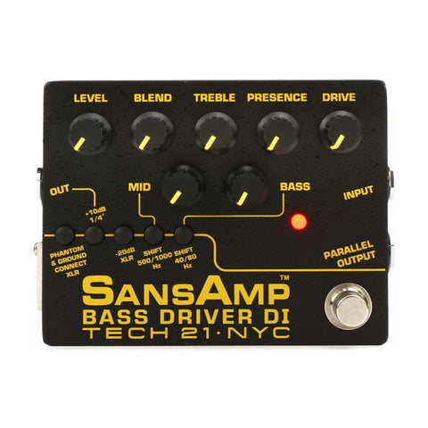 Tech 21 BSDR-V2 SansAmp Bass Driver DI v2
